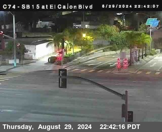 SB 15 at El Cajon Blvd