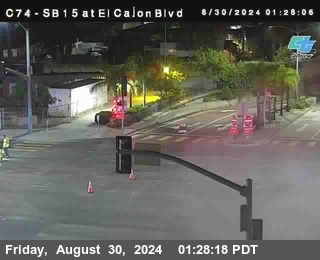 SB 15 at El Cajon Blvd