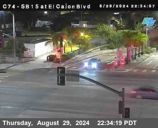 SB 15 at El Cajon Blvd