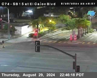 SB 15 at El Cajon Blvd