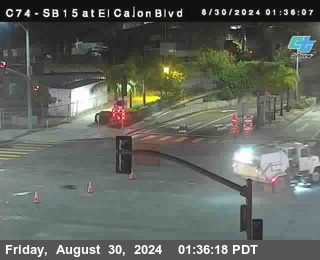 SB 15 at El Cajon Blvd