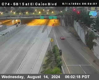 SB 15 at El Cajon Blvd