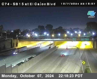 SB 15 at El Cajon Blvd