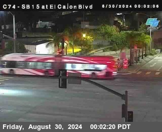 SB 15 at El Cajon Blvd