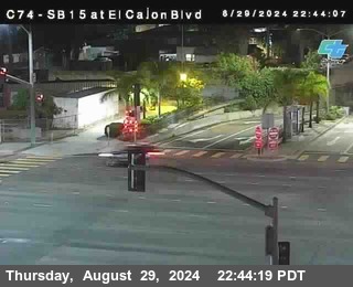 SB 15 at El Cajon Blvd