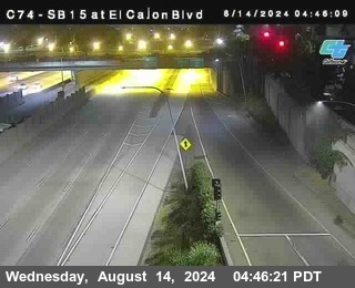 SB 15 at El Cajon Blvd