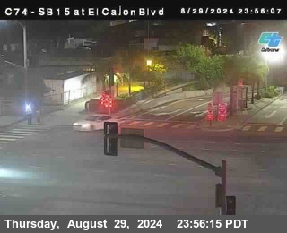 SB 15 at El Cajon Blvd