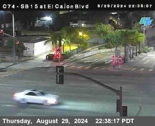 SB 15 at El Cajon Blvd