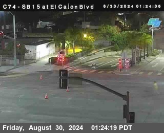 SB 15 at El Cajon Blvd