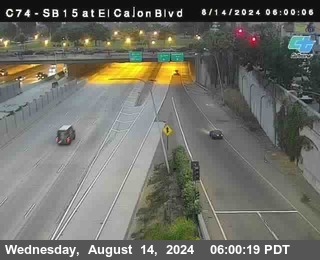 SB 15 at El Cajon Blvd