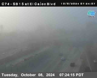 SB 15 at El Cajon Blvd