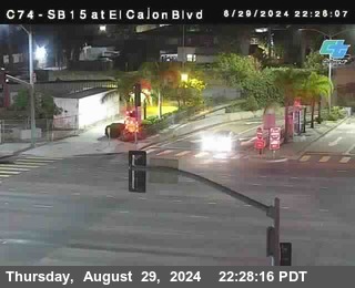 SB 15 at El Cajon Blvd