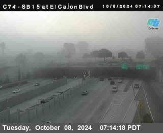 SB 15 at El Cajon Blvd