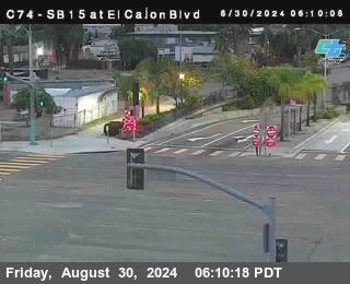 SB 15 at El Cajon Blvd