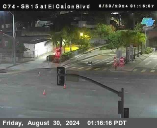 SB 15 at El Cajon Blvd