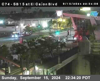 SB 15 at El Cajon Blvd