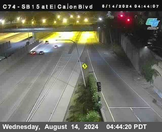 SB 15 at El Cajon Blvd