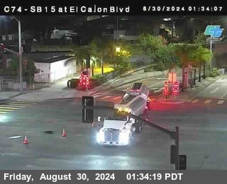 SB 15 at El Cajon Blvd