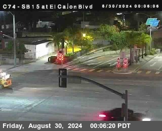 SB 15 at El Cajon Blvd