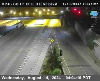 SB 15 at El Cajon Blvd