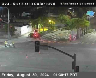 SB 15 at El Cajon Blvd