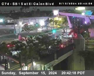 SB 15 at El Cajon Blvd