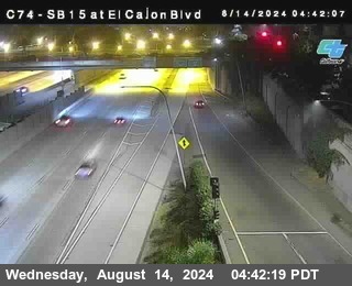 SB 15 at El Cajon Blvd