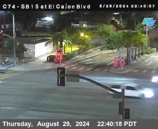 SB 15 at El Cajon Blvd