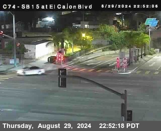 SB 15 at El Cajon Blvd