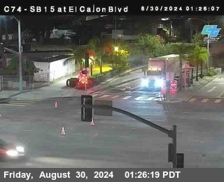 SB 15 at El Cajon Blvd