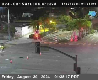 SB 15 at El Cajon Blvd