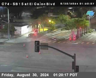 SB 15 at El Cajon Blvd