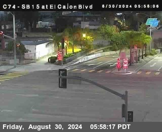 SB 15 at El Cajon Blvd