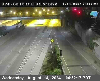 SB 15 at El Cajon Blvd