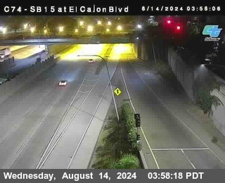 SB 15 at El Cajon Blvd