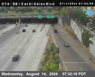 SB 15 at El Cajon Blvd