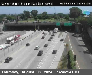 SB 15 at El Cajon Blvd