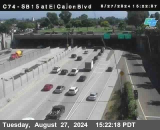 SB 15 at El Cajon Blvd