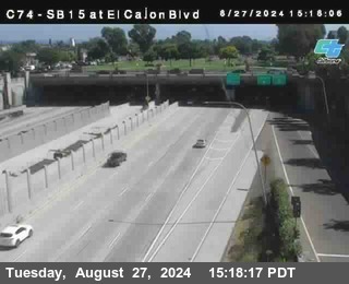 SB 15 at El Cajon Blvd