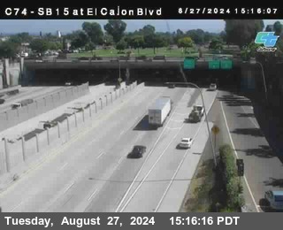 SB 15 at El Cajon Blvd