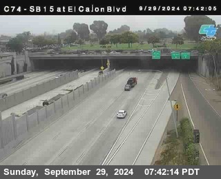 SB 15 at El Cajon Blvd