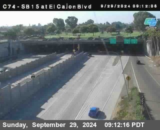 SB 15 at El Cajon Blvd