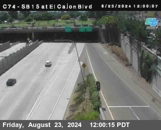 SB 15 at El Cajon Blvd