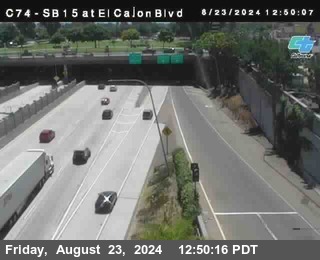 SB 15 at El Cajon Blvd