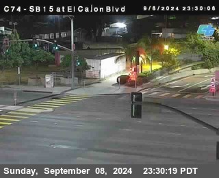 SB 15 at El Cajon Blvd