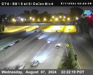 SB 15 at El Cajon Blvd