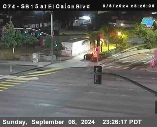 SB 15 at El Cajon Blvd