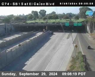 SB 15 at El Cajon Blvd