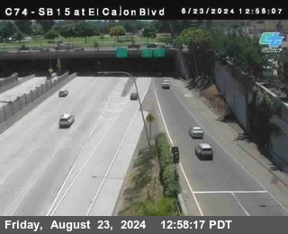 SB 15 at El Cajon Blvd