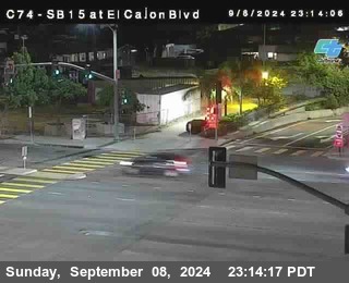 SB 15 at El Cajon Blvd